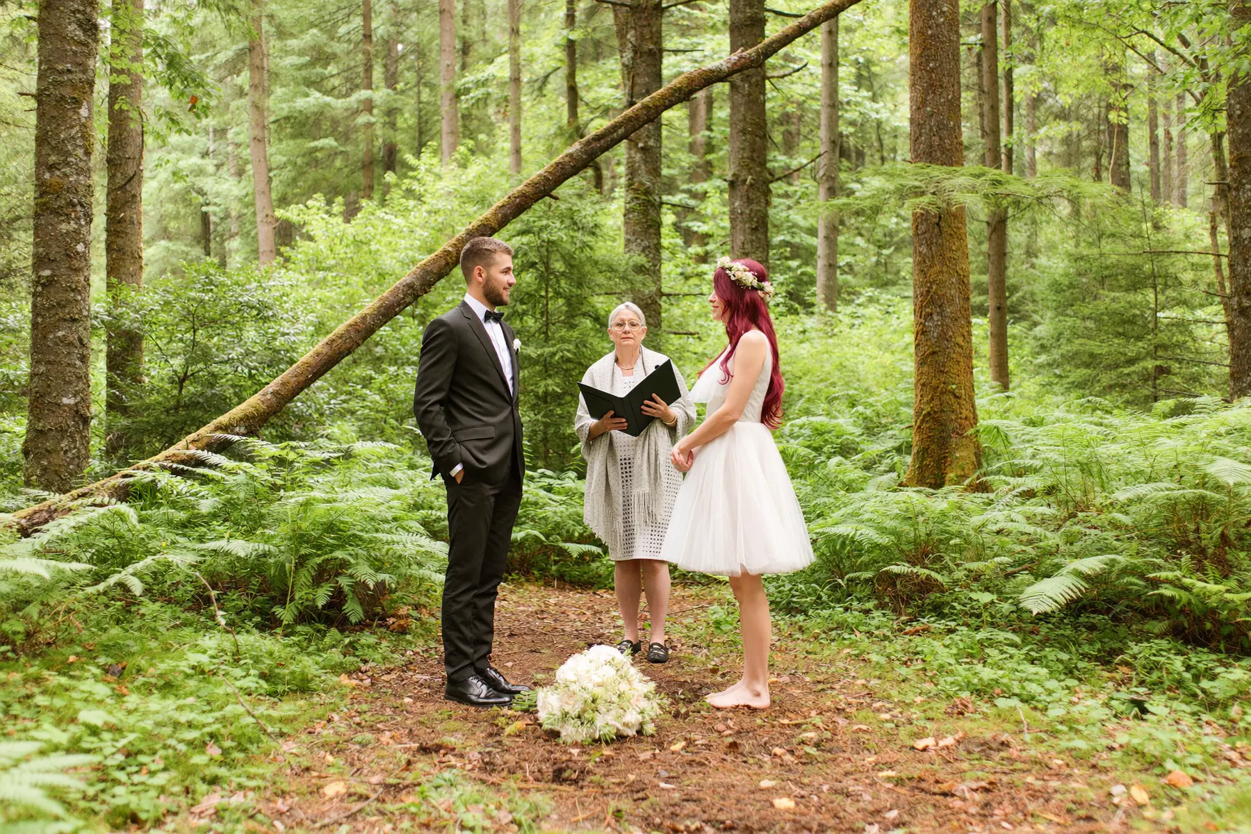 Elopement at Lynn Canyon near vancouver-locations by Arman Arai